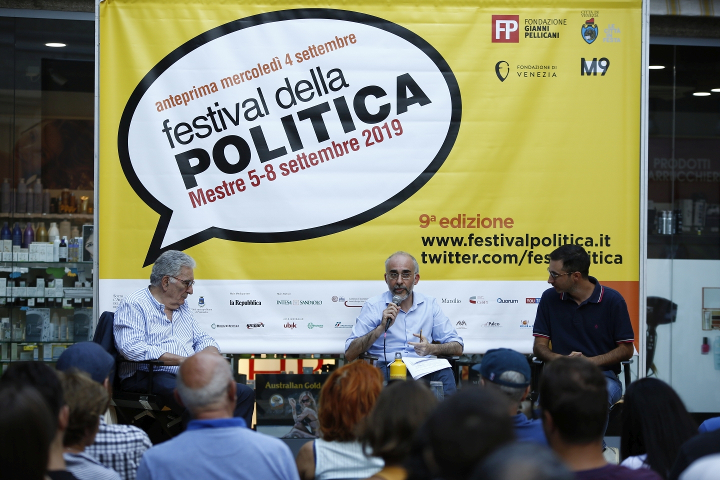 Festival della Politica, Gianfranco Pasquino e Gabriele Giacomini